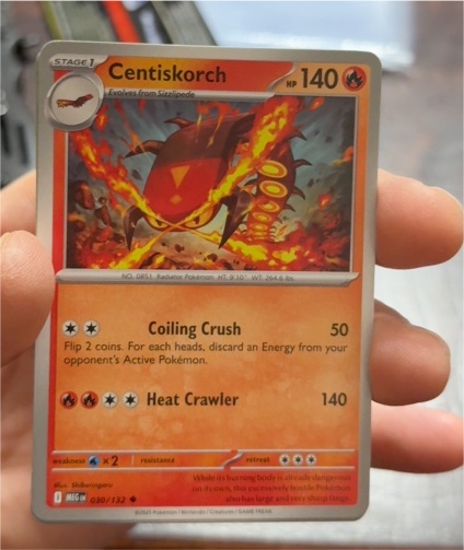 2020 Pokémon Mega Evolution #030 Centiskorch — front