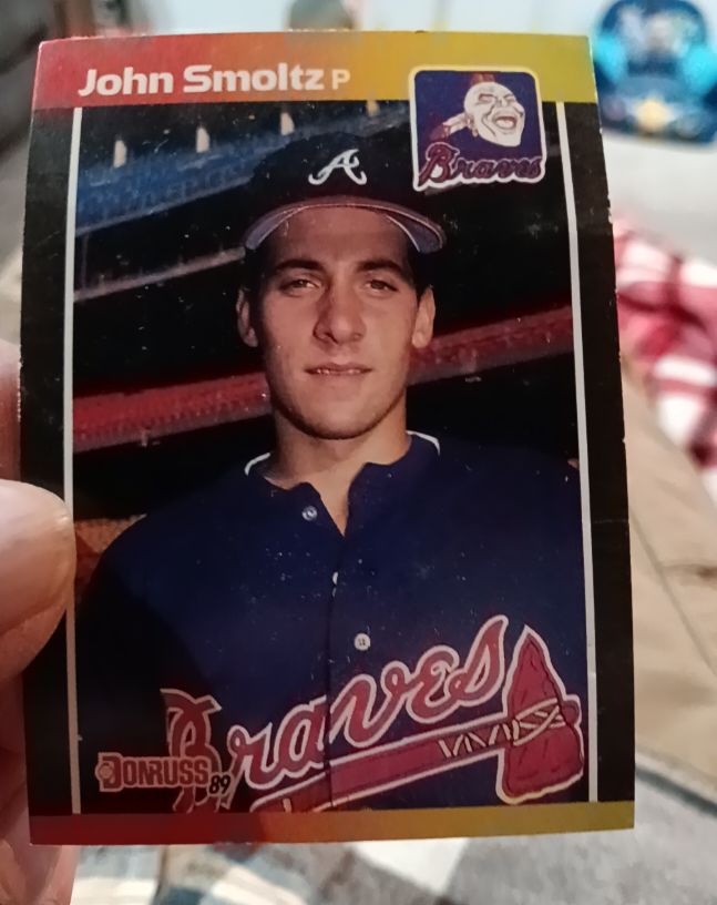 1989 Donruss #642 John Smoltz — front