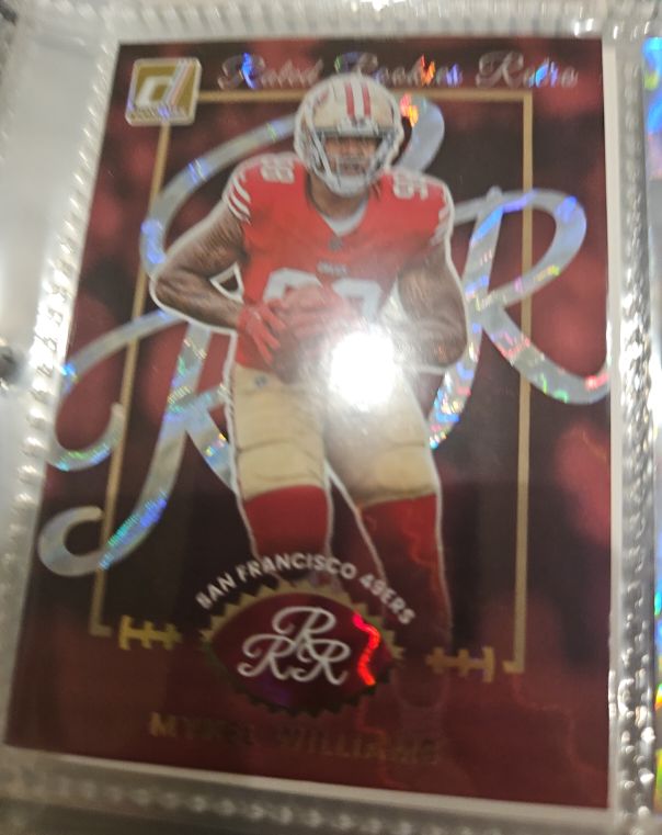 2025 Panini Donruss Rated Rookie Retro #17 Mykel Williams — front