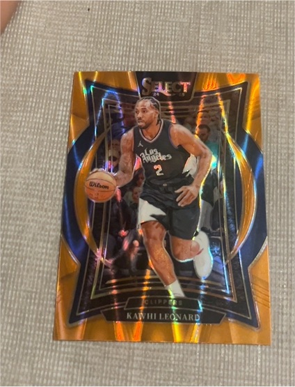 2024-25 Panini Select #61 Kawhi Leonard — front