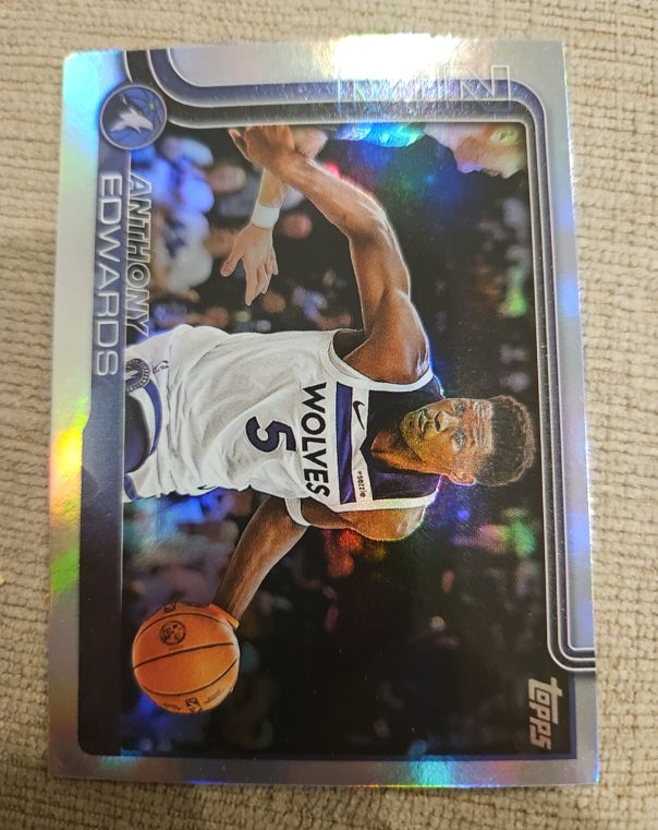2025-26 Topps #108 Anthony Edwards — front