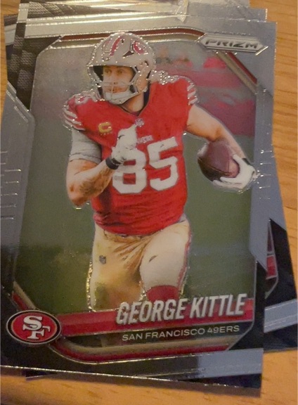 2025 Panini Prizm #94 George Kittle — front