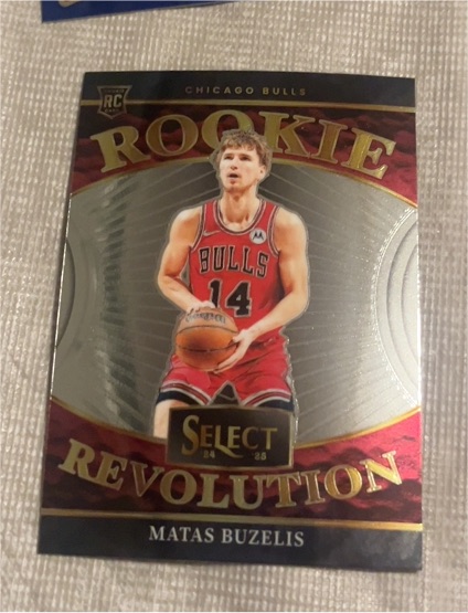 2024-25 Panini Select #13 Matas Buzelis Rookie Revolution — front
