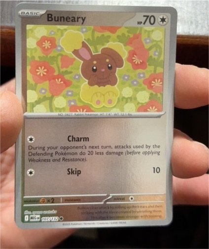 2023 Pokemon ME01: Mega Evolution #107 Buneary — front
