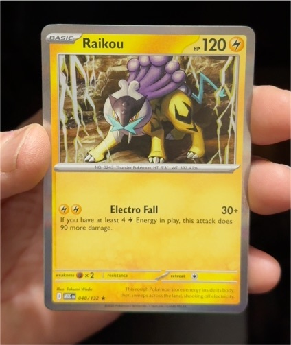 2025 Pokémon Mega Evolutions #048 Raikou — front