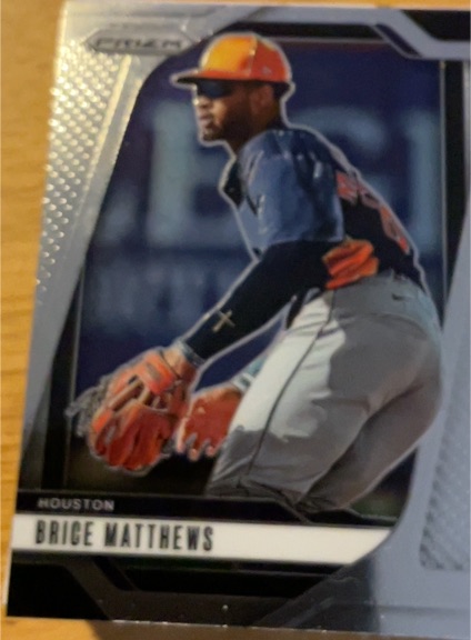 2025 Panini Prizm #285 Brice Matthews — front