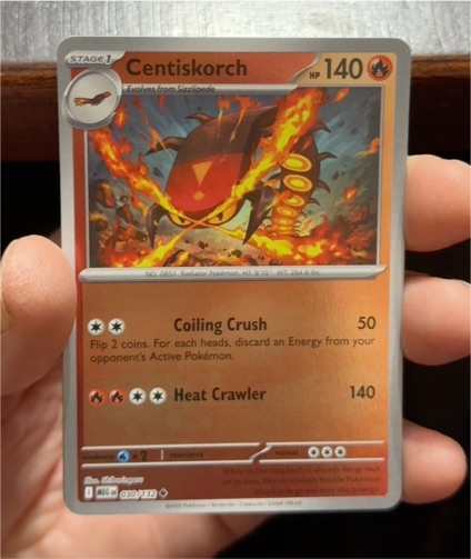 2020 Pokémon Mega Evolution #030 Centiskorch — front