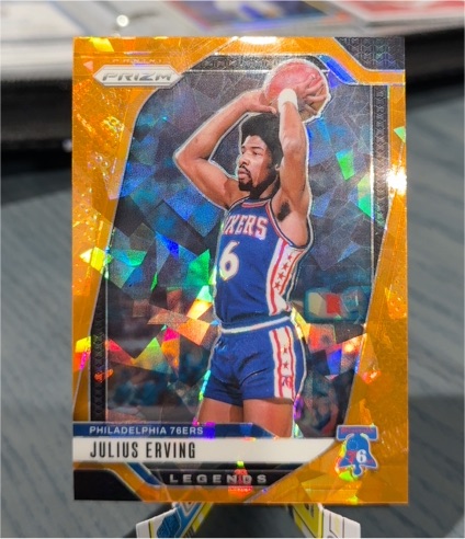 2024-25 Panini Prizm #292 Julius Erving — front