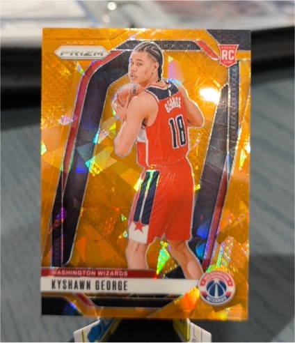 2024-25 Panini Prizm #257 Kyshawn George — front