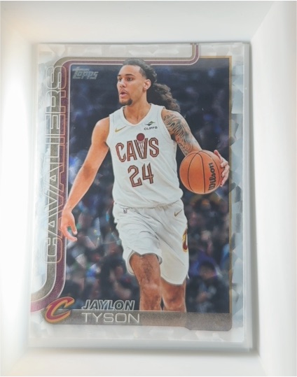 2025-26 Topps #86 Jaylon Tyson Cleveland Cavaliers — front