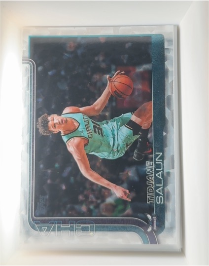 2025-26 Topps #71 Tidjane Salaun — front