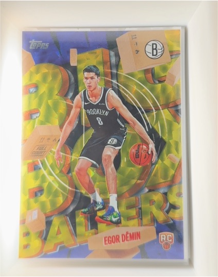 2025-26 Topps #BB-8 Egor Démin — front