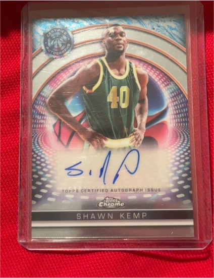2024 Topps Chrome Certified Autograph Issue #TCAI-SK Shawn Kemp — front