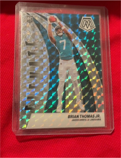 2024 Panini Mosaic #1 Brian Thomas Jr. — front