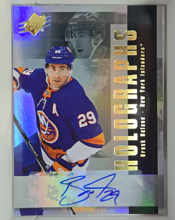 2024-25 Upper Deck SPx Holographs #HOLO-BN Brock Nelson — front