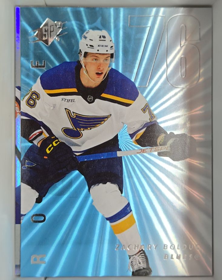 2024-25 Upper Deck SPx #137 Zachary Bolduc — front