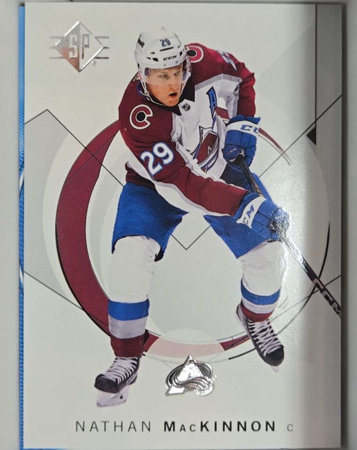 2024-25 Upper Deck SP Authentic #84 Nathan MacKinnon — front