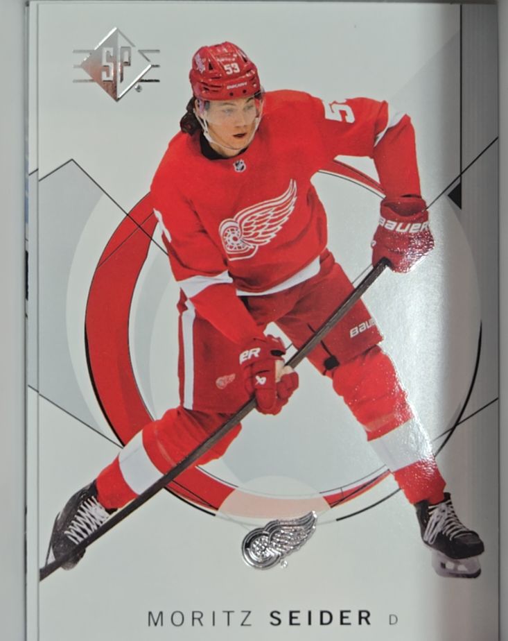 2024-25 Upper Deck SP #92 Moritz Seider — front