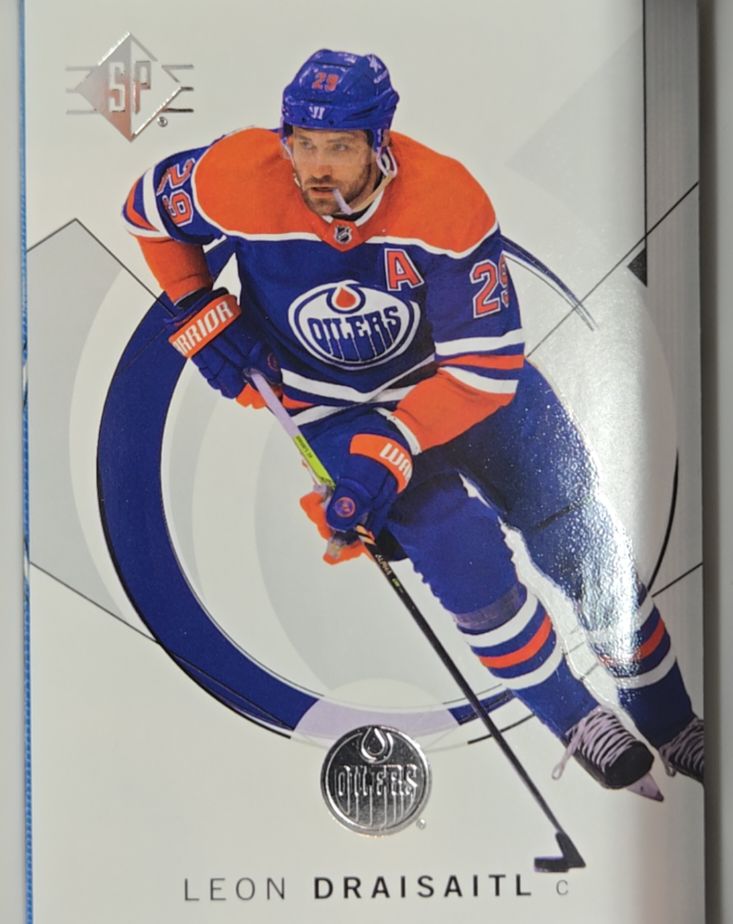 2024-25 Upper Deck SP #4 Leon Draisaitl — front