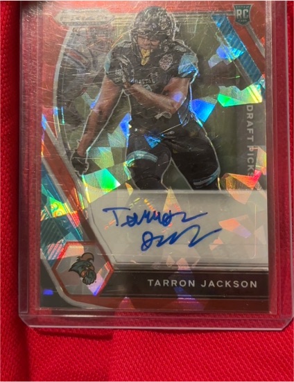 2021 Panini Prizm Draft Picks #DPA-TJA Tarron Jackson — front