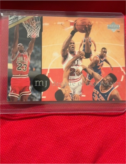 1997 Upper Deck Rare Air #83 Michael Jordan Decade Of Dominance — front