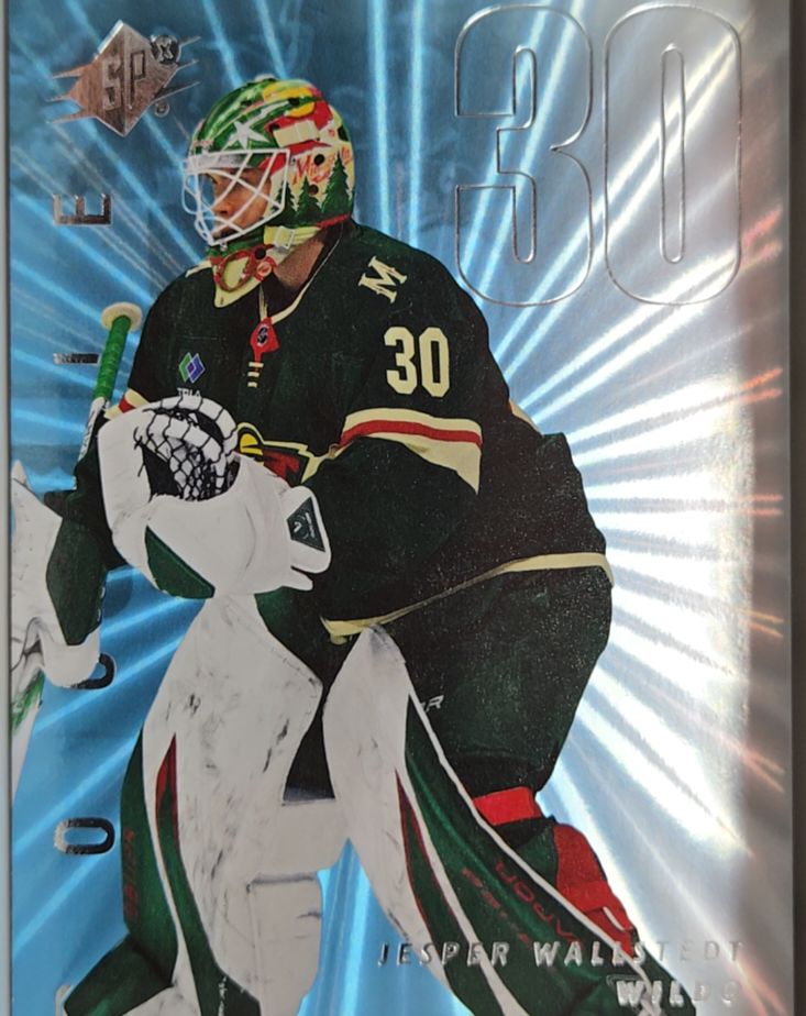2024-25 Upper Deck SPx #128 Jesper Wallstedt Rookie — front