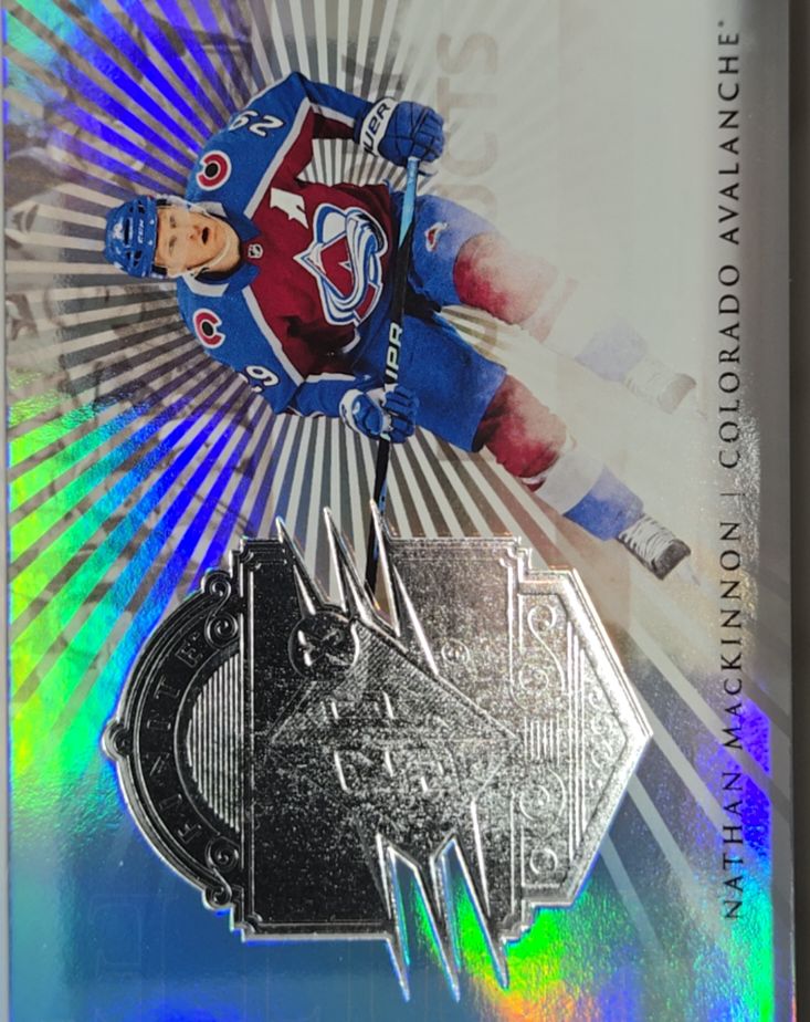 2024-25 Upper Deck SPx Finite #F-4 Nathan MacKinnon — front