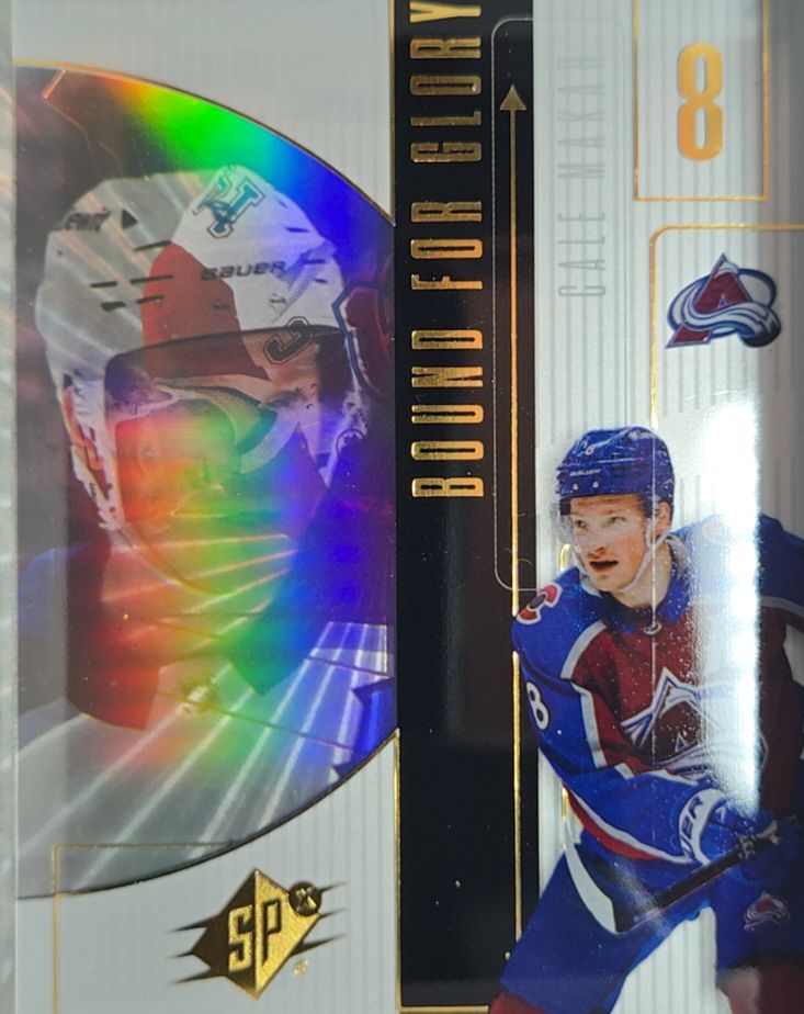 2024-25 Upper Deck SPx #BFG-4 Cale Makar — front