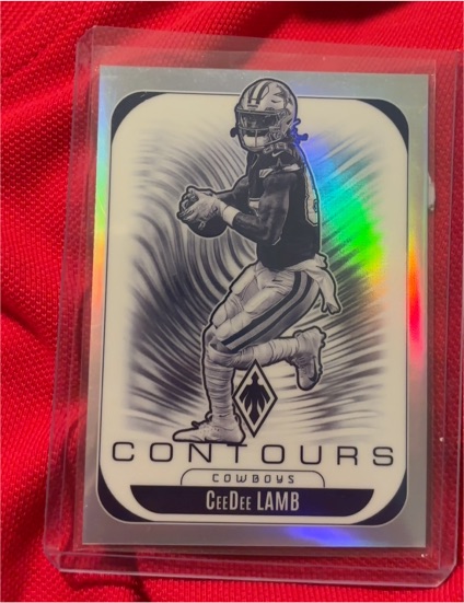 2025 Panini Phoenix #9 CeeDee Lamb Contours — front