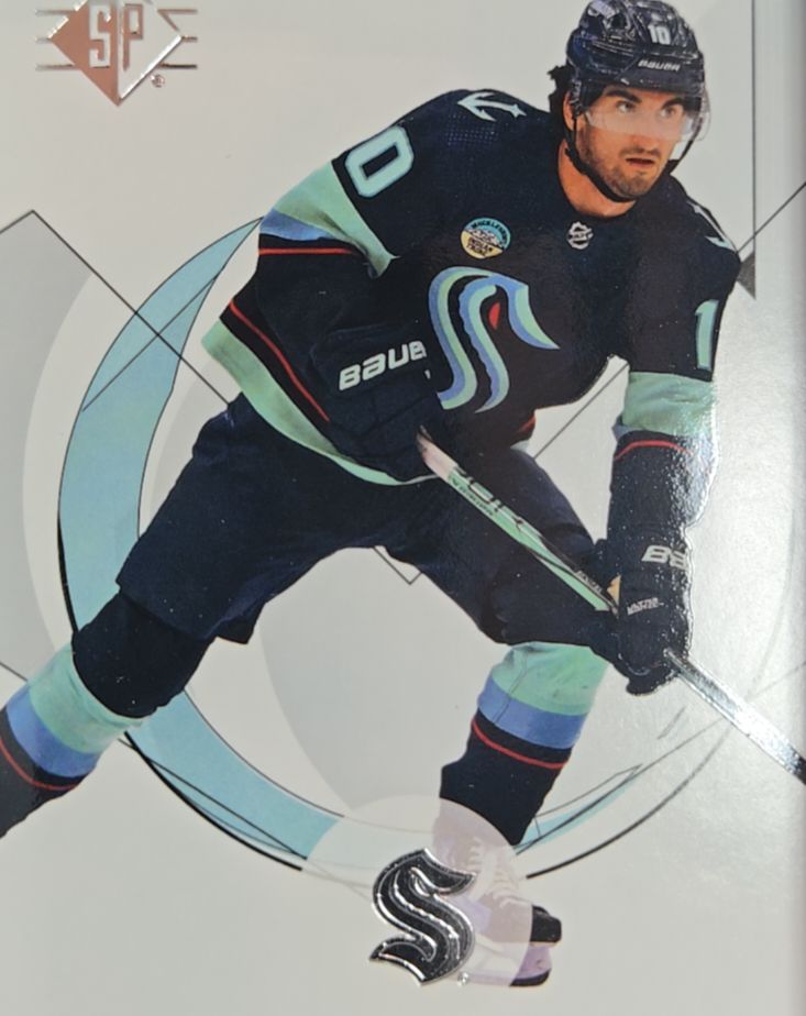 2024-25 SP Authentic #80 Matty Beniers Seattle Kraken — front