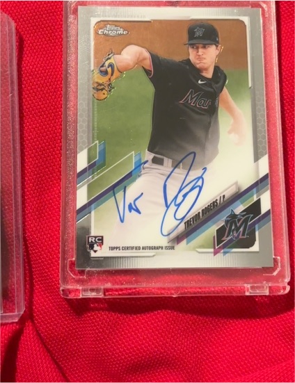 2021 Topps Chrome #RA-TR Trevor Rogers — front
