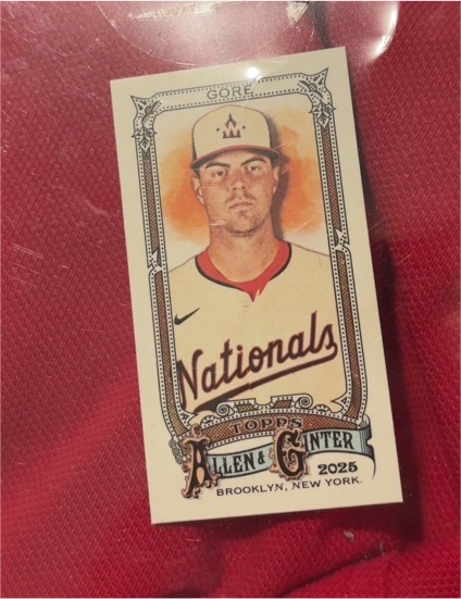 2025 Topps Allen & Ginter #244 MacKenzie Gore — front
