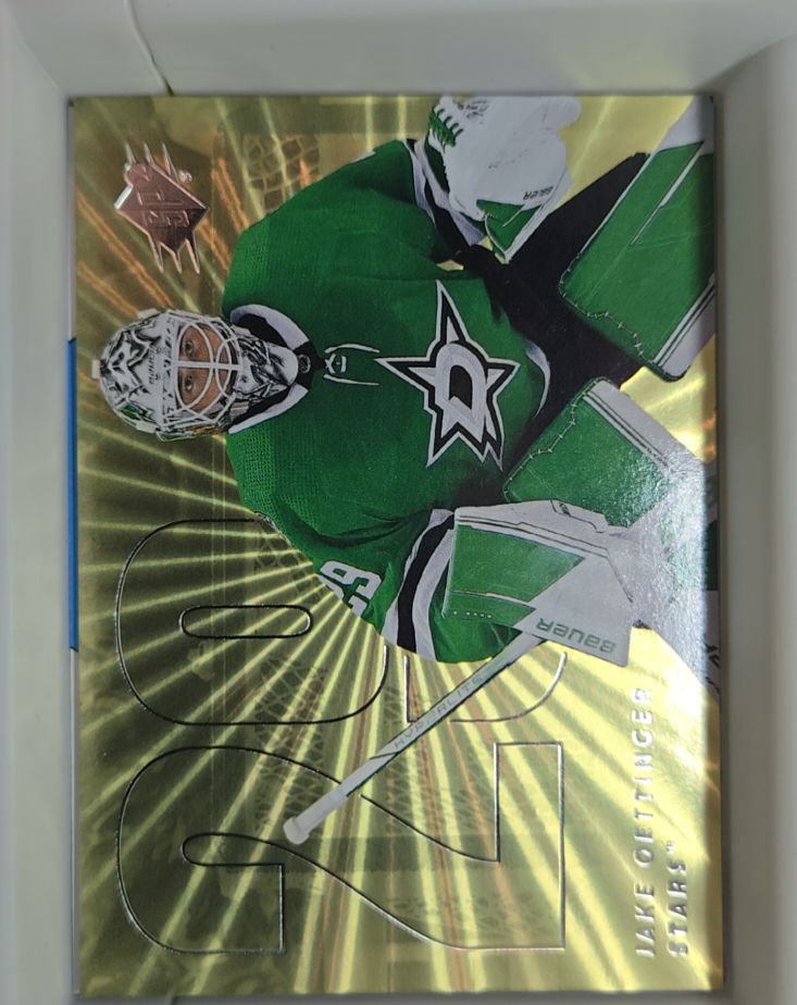 2024-25 Upper Deck SPx #42 Jake Oettinger — front
