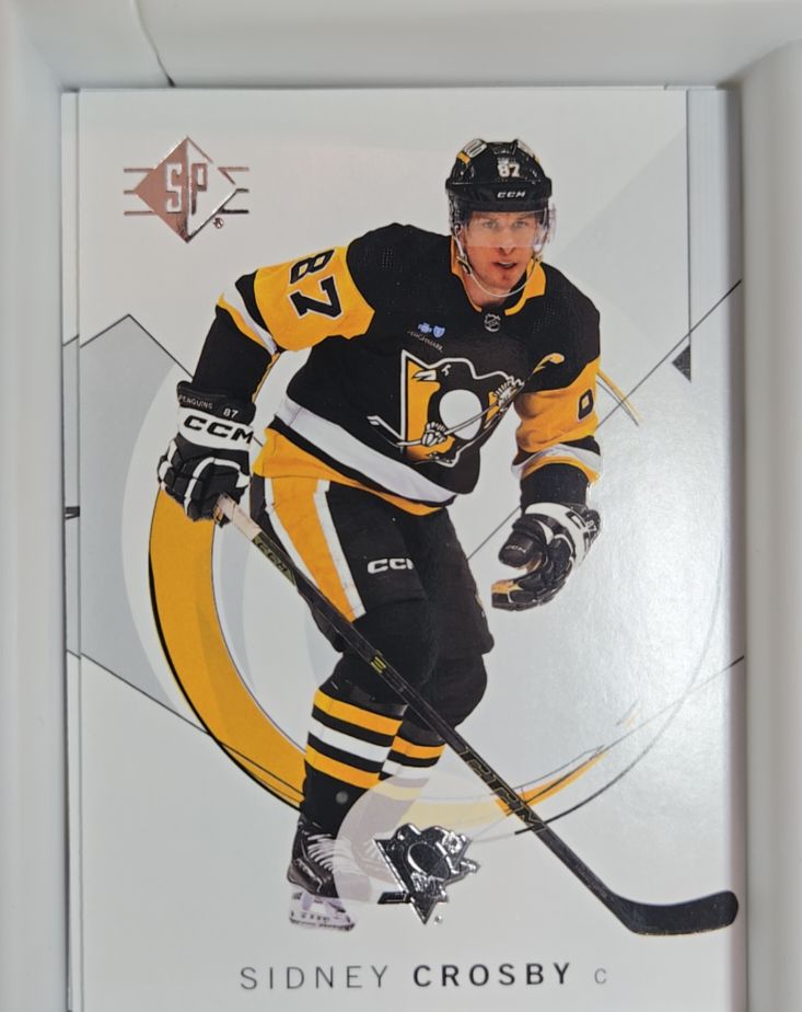 2024-25 Upper Deck SP #5 Sidney Crosby — front