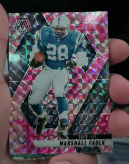 2025 Panini Mosaic #26 Marshall Faulk — front