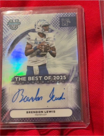 2025 Bowman University Best The Best of 2025 Autographs #BOA-BL Brendon Lewis — front