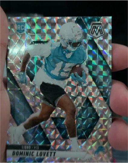 2025 Panini Mosaic #363 Dominic Lovett — front
