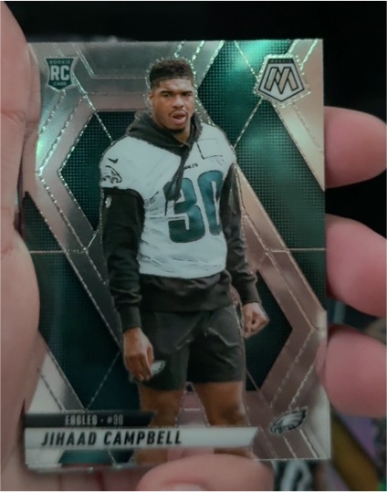 2025 Panini Mosaic #341 Jihaad Campbell — front