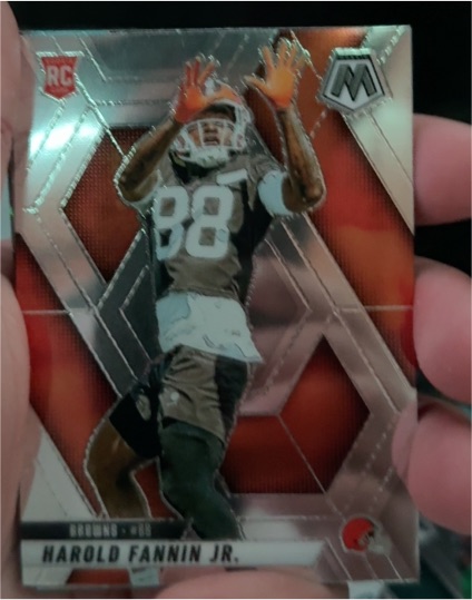 2025 Panini Mosaic #384 Harold Fannin Jr. — front