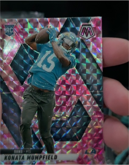 2025 Panini Mosaic #393 Konata Mumpfield — front