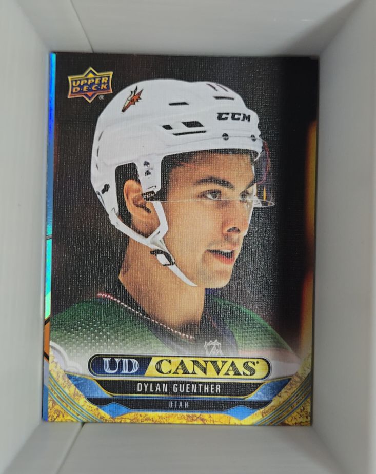 2024-25 Upper Deck #C-47 Dylan Guenther UD Canvas — front