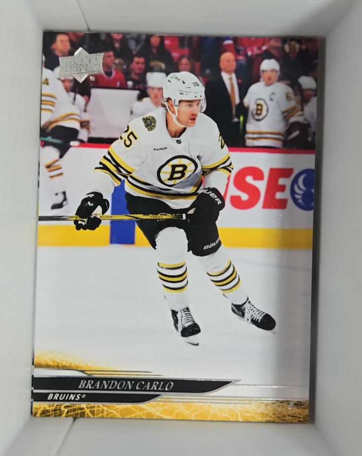 2024-25 Upper Deck #17 Brandon Carlo — front