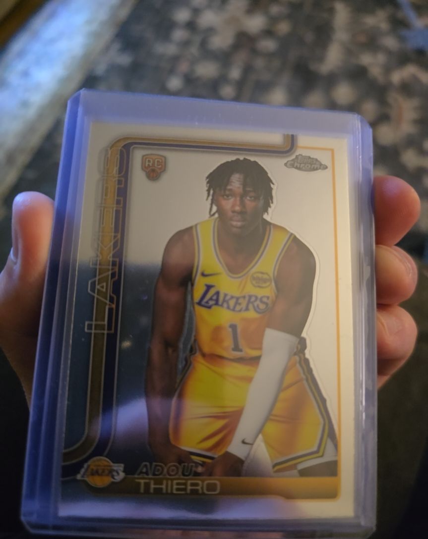 2025-26 Topps Chrome #286 Adou Thiero — front