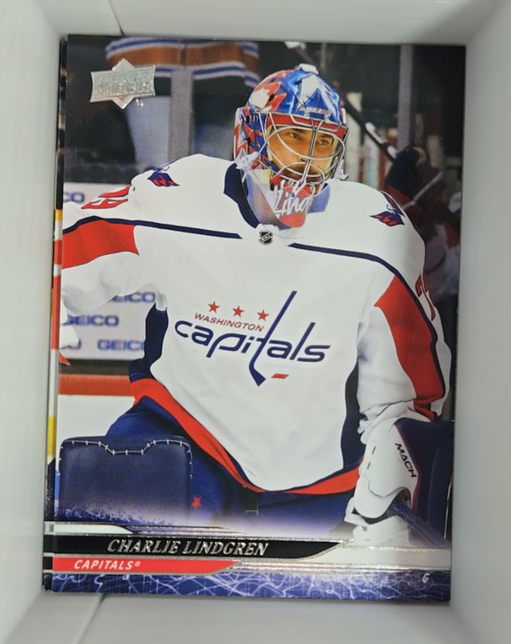 2024-25 Upper Deck Series 1 #191 Charlie Lindgren — front