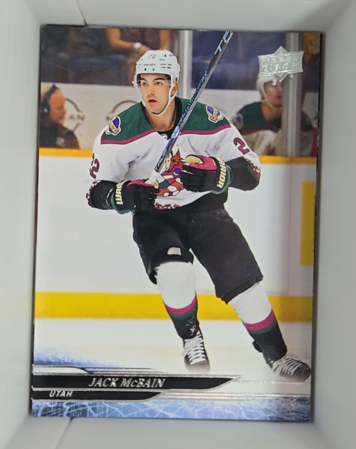 2024-25 Upper Deck Series 1 #13 Jack McBain — front
