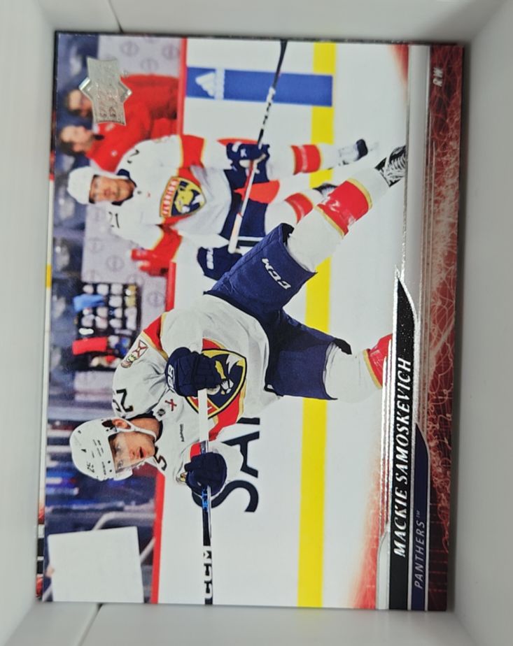2024-25 Upper Deck Series 1 #85 Mackie Samoskevich — front