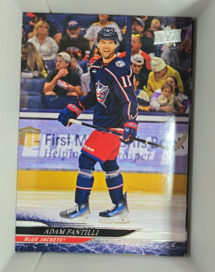 2024-25 Upper Deck #54 Adam Fantilli Columbus Blue Jackets — front