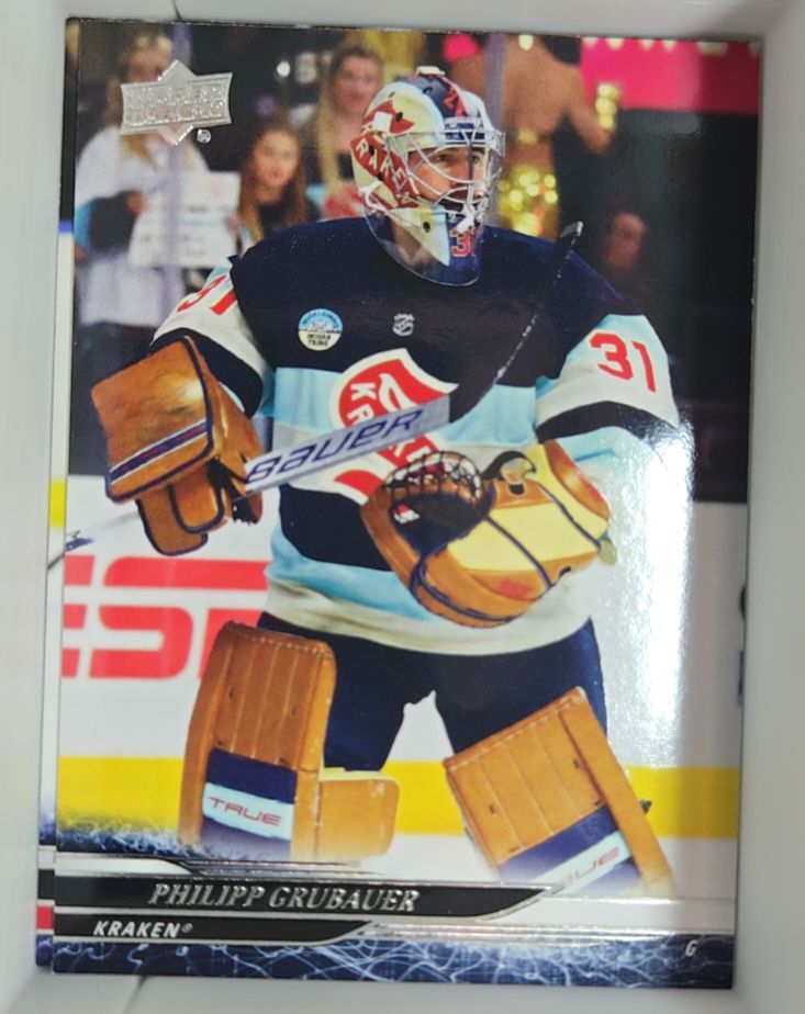 2024-25 Upper Deck #156 Philipp Grubauer — front