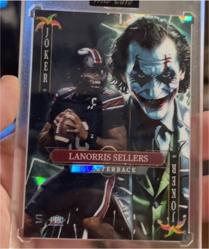 2025 Wild Card Jokers Wild #Joker Lanorris Sellers — front