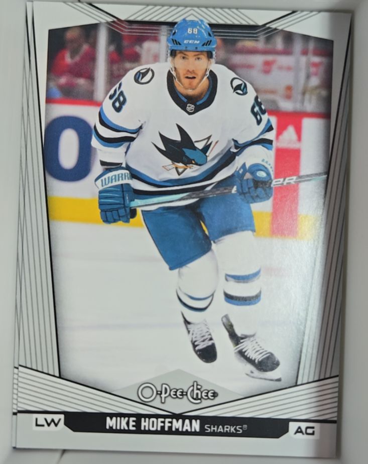 2024-25 O-Pee-Chee #185 Mike Hoffman San Jose Sharks — front